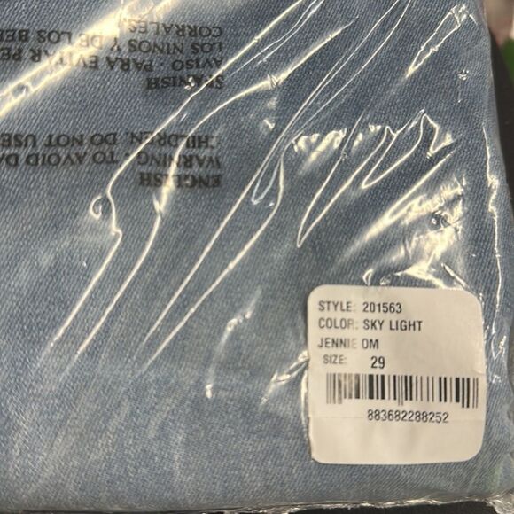 True Religion Women's Jennie Mid Rise Curvy Fit Skinny Ankle Jean Sky Light 29 - Picture 4 of 4